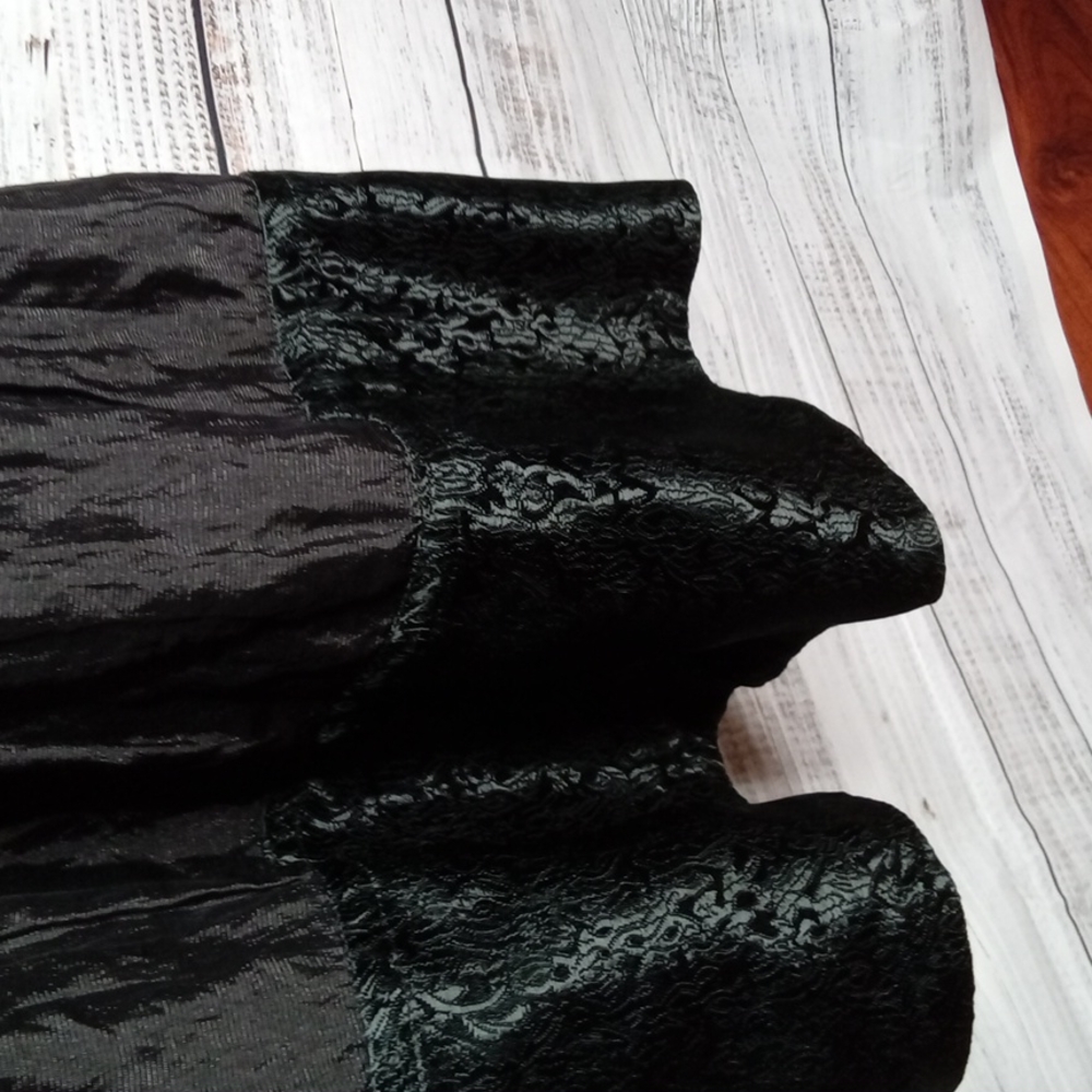 Mimi Maternity Silk Blend Dress With Spaghetti Straps Black. Lined. Sz Small - Picture 3 of 9